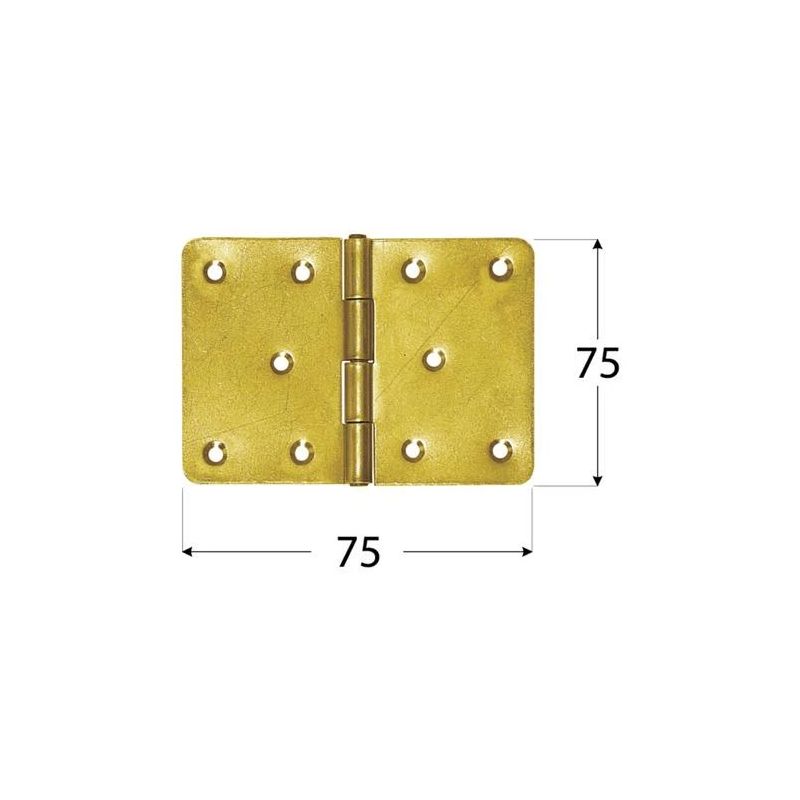 Eņģes eņģēm Domax. 7.5 cm. 0.18 cm